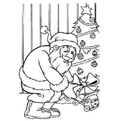 Dessin à colorier: Sapin de Noël (Objets) #167526 - Coloriages à Imprimer Gratuits