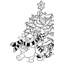 Dessin à colorier: Sapin de Noël (Objets) #167612 - Coloriages à Imprimer Gratuits