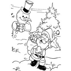Dessin à colorier: Sapin de Noël (Objets) #167690 - Coloriages à Imprimer Gratuits