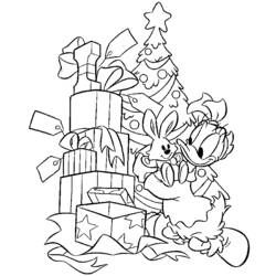 Dessin à colorier: Sapin de Noël (Objets) #167694 - Coloriages à Imprimer Gratuits