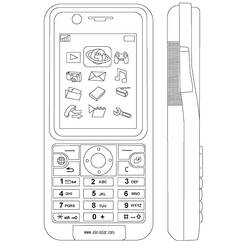 Dessin à colorier: Téléphone (Objets) #192603 - Coloriages à Imprimer Gratuits