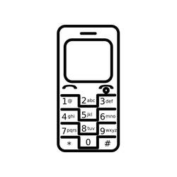 Dessin à colorier: Téléphone (Objets) #192607 - Coloriages à Imprimer Gratuits