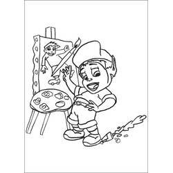 Dessin à colorier: Adibou (Personnages de dessins animés) #206097 - Coloriages à Imprimer Gratuits