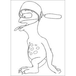 Dessin à colorier: Adibou (Personnages de dessins animés) #206109 - Coloriages à Imprimer Gratuits