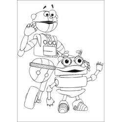 Dessin à colorier: Adibou (Personnages de dessins animés) #206115 - Coloriages à Imprimer Gratuits