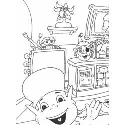 Dessin à colorier: Adibou (Personnages de dessins animés) #23575 - Coloriages à Imprimer Gratuits