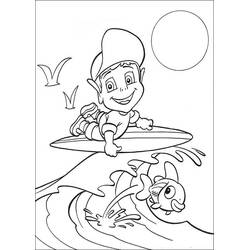 Dessin à colorier: Adibou (Personnages de dessins animés) #23580 - Coloriages à Imprimer Gratuits