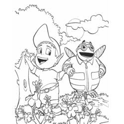 Dessin à colorier: Adibou (Personnages de dessins animés) #23596 - Coloriages à Imprimer Gratuits