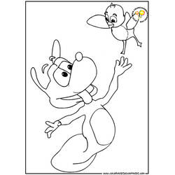 Dessin à colorier: Adibou (Personnages de dessins animés) #23597 - Coloriages à Imprimer Gratuits