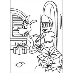 Dessin à colorier: Adibou (Personnages de dessins animés) #23606 - Coloriages à Imprimer Gratuits