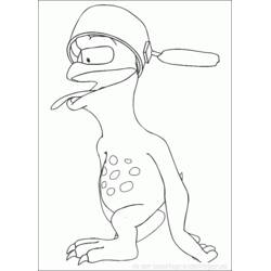 Dessin à colorier: Adibou (Personnages de dessins animés) #23618 - Coloriages à Imprimer Gratuits