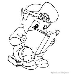 Dessin à colorier: Adibou (Personnages de dessins animés) #23641 - Coloriages à Imprimer Gratuits