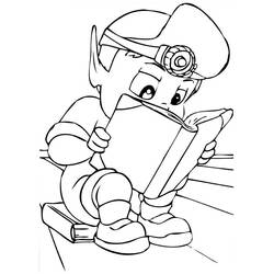 Dessin à colorier: Adibou (Personnages de dessins animés) #23660 - Coloriages à Imprimer Gratuits