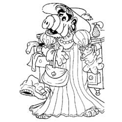 Dessin à colorier: Alf (Personnages de dessins animés) #33668 - Coloriages à Imprimer Gratuits