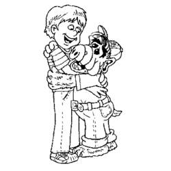 Dessin à colorier: Alf (Personnages de dessins animés) #33675 - Coloriages à Imprimer Gratuits