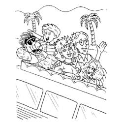 Dessin à colorier: Alf (Personnages de dessins animés) #33683 - Coloriages à Imprimer Gratuits