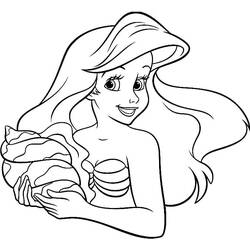 Dessins à colorier: Ariel - Coloriages à Imprimer Gratuits