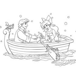 Dessin à colorier: Ariel (Personnages de dessins animés) #178413 - Coloriages à Imprimer Gratuits