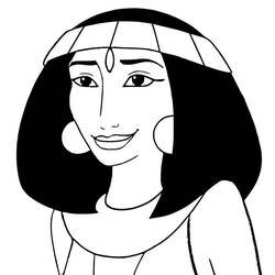 Dessin à colorier: Asenath (Personnages de dessins animés) #182316 - Coloriages à Imprimer Gratuits