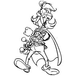 Dessins à colorier: Assurancetourix - Coloriages à Imprimer Gratuits