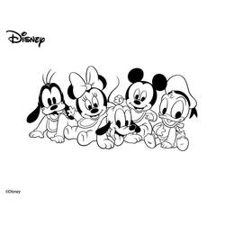 Dessins à colorier: Baby Disney - Coloriages à Imprimer Gratuits