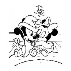 Dessin à colorier: Baby Disney (Personnages de dessins animés) #198159 - Coloriages à Imprimer Gratuits