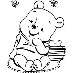 Dessin à colorier: Baby Disney (Personnages de dessins animés) #198161 - Coloriages à Imprimer Gratuits