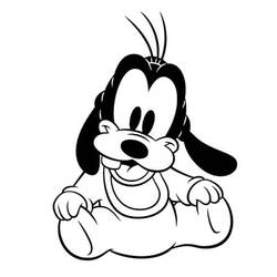 Dessin à colorier: Baby Disney (Personnages de dessins animés) #198169 - Coloriages à Imprimer Gratuits