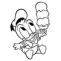 Dessin à colorier: Baby Disney (Personnages de dessins animés) #198170 - Coloriages à Imprimer Gratuits