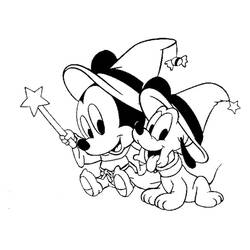 Dessin à colorier: Baby Disney (Personnages de dessins animés) #198177 - Coloriages à Imprimer Gratuits