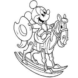 Dessin à colorier: Baby Disney (Personnages de dessins animés) #198179 - Coloriages à Imprimer Gratuits