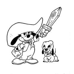Dessin à colorier: Baby Disney (Personnages de dessins animés) #198180 - Coloriages à Imprimer Gratuits