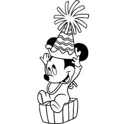 Dessin à colorier: Baby Disney (Personnages de dessins animés) #198181 - Coloriages à Imprimer Gratuits