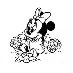 Dessin à colorier: Baby Disney (Personnages de dessins animés) #198185 - Coloriages à Imprimer Gratuits
