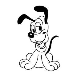 Dessin à colorier: Baby Disney (Personnages de dessins animés) #198192 - Coloriages à Imprimer Gratuits