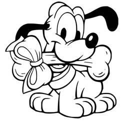 Dessin à colorier: Baby Disney (Personnages de dessins animés) #198193 - Coloriages à Imprimer Gratuits