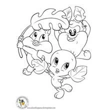 Dessin à colorier: Baby Looney Tunes (Personnages de dessins animés) #26633 - Coloriages à Imprimer Gratuits