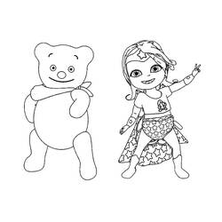 Dessin à colorier: Bébé Lilly (Personnages de dessins animés) #182449 - Coloriages à Imprimer Gratuits