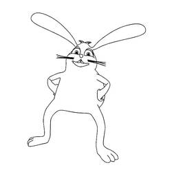 Dessin à colorier: Bébé Lilly (Personnages de dessins animés) #182454 - Coloriages à Imprimer Gratuits