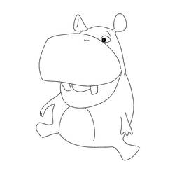 Dessin à colorier: Bébé Lilly (Personnages de dessins animés) #182455 - Coloriages à Imprimer Gratuits