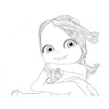 Dessin à colorier: Bébé Lilly (Personnages de dessins animés) #41094 - Coloriages à Imprimer Gratuits