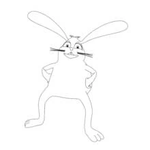 Dessin à colorier: Bébé Lilly (Personnages de dessins animés) #41098 - Coloriages à Imprimer Gratuits