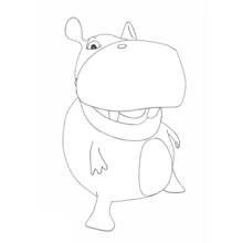 Dessin à colorier: Bébé Lilly (Personnages de dessins animés) #41100 - Coloriages à Imprimer Gratuits