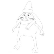 Dessin à colorier: Bébé Lilly (Personnages de dessins animés) #41107 - Coloriages à Imprimer Gratuits
