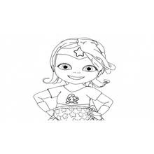 Dessin à colorier: Bébé Lilly (Personnages de dessins animés) #41111 - Coloriages à Imprimer Gratuits