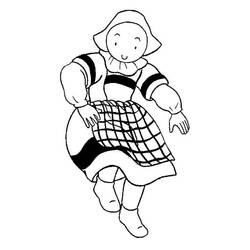 Dessin à colorier: Bécassine (Personnages de dessins animés) #214515 - Coloriages à Imprimer Gratuits