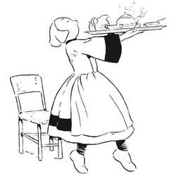 Dessin à colorier: Bécassine (Personnages de dessins animés) #214518 - Coloriages à Imprimer Gratuits