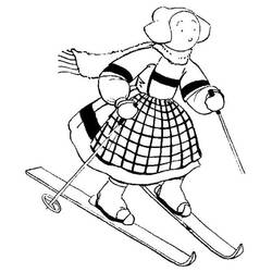 Dessin à colorier: Bécassine (Personnages de dessins animés) #214519 - Coloriages à Imprimer Gratuits
