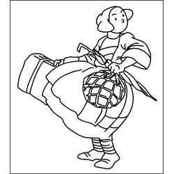 Dessin à colorier: Bécassine (Personnages de dessins animés) #214524 - Coloriages à Imprimer Gratuits