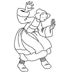 Dessin à colorier: Bécassine (Personnages de dessins animés) #214527 - Coloriages à Imprimer Gratuits